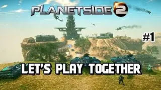 House Party im Krieg #1 Planetside 2 [PS4][German] Let's Play Together [Indar]