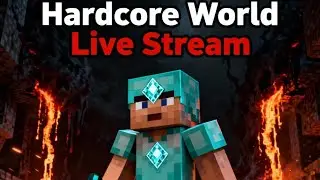 🔴 HARDCORE MINECRAFT LIVE: ONE MISTAKE = WORLD ENDS! (Day 1 Chaos) #Minecraftlive