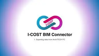 ArchiTECH.PC and I-Cost BIM connector plug-in