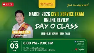 Brainbox Online Civil Service Review | Day 0 - January 3, 2026