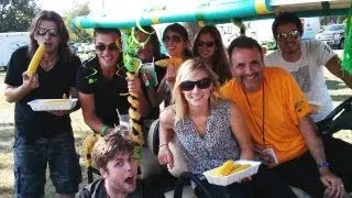 Hanging out at the Tecumseh Corn Fest!