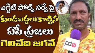 Bhimavaram Public Opinion On AP Exit Poll Results | AP Elections 2019 | PDTV News