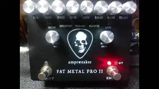 I played bass on Amptweaker Fat Metal Pro Ⅱ and Strictly 7 Guitars HISS-TERIA.