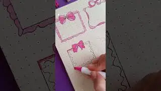 Pink Notebook _ Part 3 is Here!😍💗#notebookideas #pinkart #paint #ideas #notebook #shorts