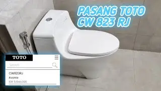 PASANG CLOSET DUDUK TOTO CW 823 RJ