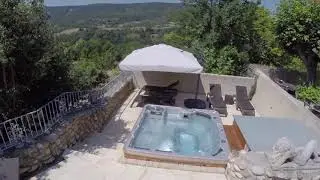 vidéo hôtel le colombier à Moustiers sainte marie