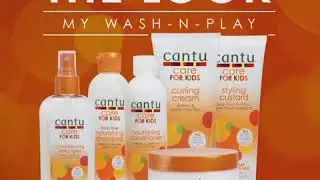 Cantu Care for Kids | Shea Butter Coconut Curling Cream, Conditioner.