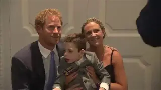 Prince Harry reunited with terminally ill Ollie Carroll   Royal   News   Express co uk