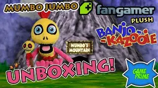 Banjo-Kazooie Mumbo Jumbo Fangamer Plush Unboxing!
