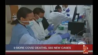 Nine Deaths, 565 New Positive Cases Of COVID 19 Recorded
