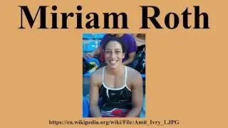 Miriam Roth