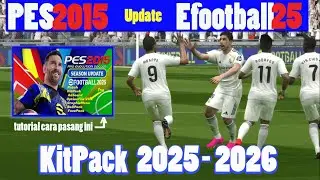 PES2015 Update KitPack Season 2025 2026 PC