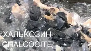 Chalcocite. Халькозин минерал. Джезказган. Казахстан.