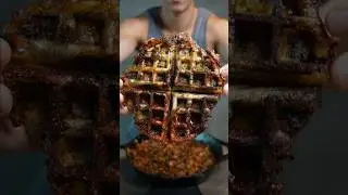 Kimchi Fried Rice Waffle