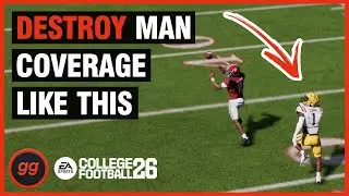How to Beat Man Coverage FIVE WAYS in CFB 26