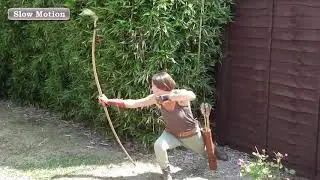 Highlights Surprise Archery Attack Traditional Longbow Archeress