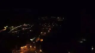 Free Fall Tower | Plopsaland | Intamin Giant Drop | Holiday Park 2025 | POV ONRIDE bei Nacht 4K