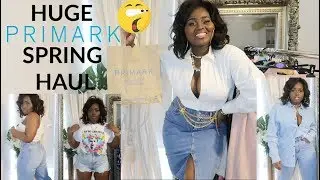 HUGE SPRING PRIMARK TRY ON HAUL || STYLING DENIM APRIL 2019