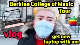 [VLOG] Berklee College of Music Tour! Come get the new M1 Macbook with me!