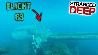 Finding a Crashed Airplane in Stranded Deep Custom Island