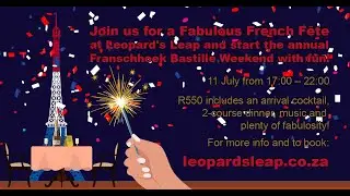 LEOPARD'S LEAP FRENCH F&ecirc;TE