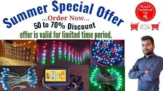 Pixel LED Toran || Pixel Led Light || Pixel Patta || Pixel Controller || 8mm Led Toran