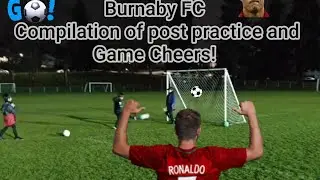 Heartwarming Soccer Sportsmanship | Burnaby FC  Black Eagles Kids Cheer Compilation