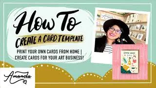 How to Make a Greeting Card Template, How to Print Cards at Home, DIY Greeting Cards
