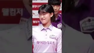 lee mirae beautiful angel full of sweet smile #lpba  #pba #3cushion #billiards
