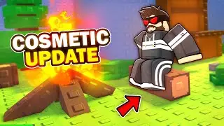 DECORATIONS ARE HERE!! In Build An Island ROBLOX..