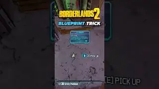 Blueprint Skip In Borderlands 2 #gaming #shorts #skip #borderlands2 #borderlands #bl2 #speedrun