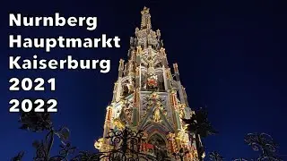 N&uuml;rnberg Hauptmarkt Kaiserburg 2022 - Relax Music Hans Thoma