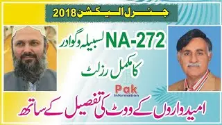 NA 272 Gawadar Lasbela Election 2018 Complete Result with votes of all candidates گوادر لسبیلہ رزلٹ