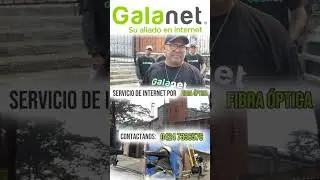 Galanet, Servicio de Internet por FIBRA OPTICA