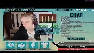 [SZOT] Wstawiony Rafatus ostro cisnie Magicala na live [DYMY]