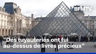 Une inondation a eu lieu au Louvre, affectant la biblioth&egrave;que des Antiquit&eacute;s &eacute;gyptiennes