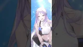 Folkwang (Basic Atk, SD Model, Voice Lines, Burst Animation) #shorts (BXB) #nikkegoddessofvictory