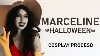 🦇 MARCELINE COSPLAY 🦇 Halloween (proceso+maquillaje)