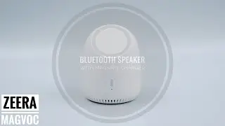 World's first Bluetooth Speaker with MagSafe Charger Stand for iPhone 12 series: ZEERA MagVoc