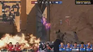 Starladder Budapest Major 2025 Stage 1 Day 3 NRG vs Fnatic MN Cast