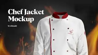Chef Jacket Mockup Presentation