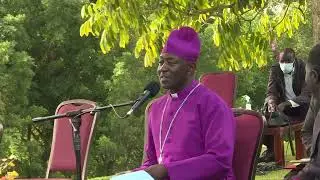 Archbishop Kazimba leads religious leaders to State House to meet Museveni