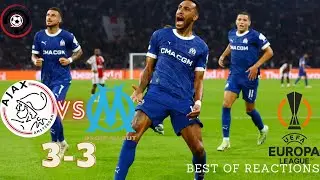 Ajax vs OM Match Choc !! Highlights Goals and Best Fans Reactions