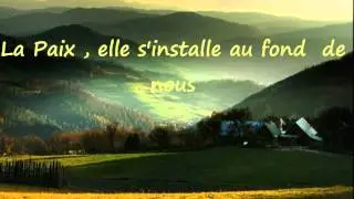 C'est quoi la Paix,