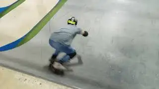 Another wee early grab backside air