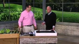Punch N Plant Weed Block Perforated Landscape Fabric on QVC