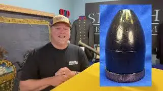 Rafael Eledge of ShilohRelics.com Discusses The Confederate 7 Inch Harding Pattern Cannon Shell