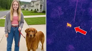 Garota Sumiu Andando com Seu Cachorro — 1 Ano Depois, um Drone de Caçador Captura Isso...