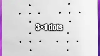 3dots for beginners rangoli design| 3×1 dots new 🤩kollam rangoli design|| 🌺 Friday special rangoli||
