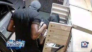Masked bandits break into locked mailboxes
